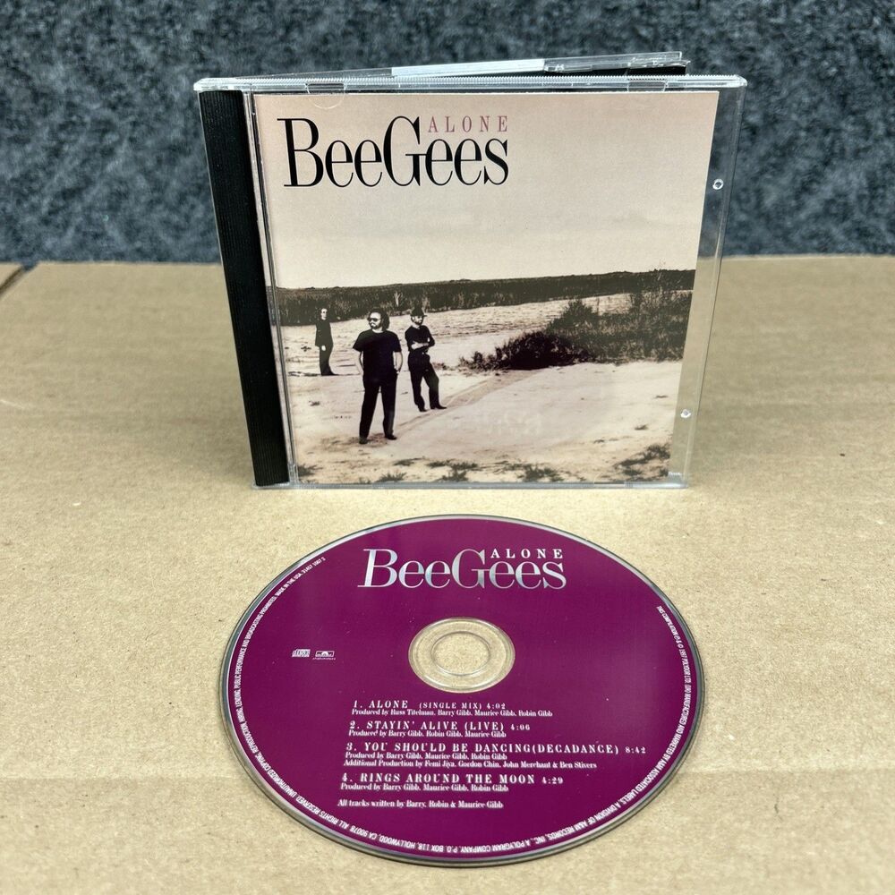 Bee Gees – Alone CD 1997 Single Mix Pop Disco Polydor
